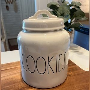 Rae Dunn COOKIES jar with lid